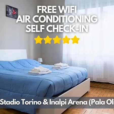 Appartamento Filadelfia - Stadio & Pala Olimpico Inalpi Arena Turin Extérieur photo